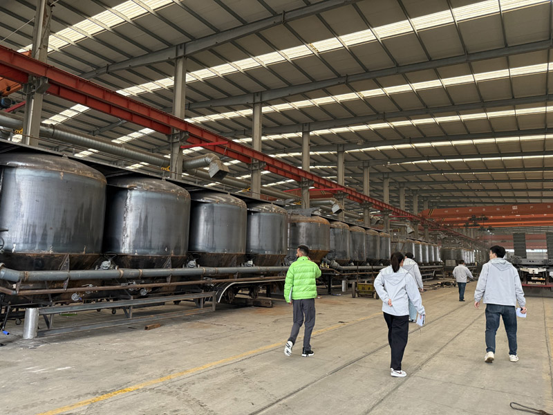 Äthiopische Delegation inspiziert 30.000-Liter-Öltankauflieger und verhandelt Einzelheiten der Zusammenarbeit