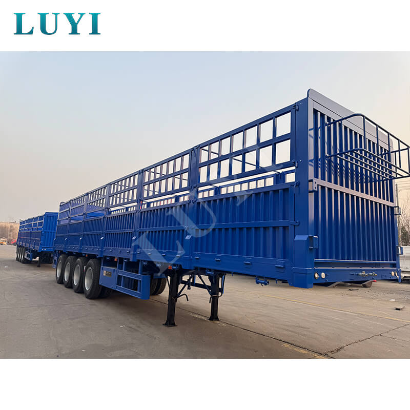 Stärkung der afrikanischen Infrastruktur! 4-Achs-Seitenwandauflieger werden in Chargen nach Senegal verschickt