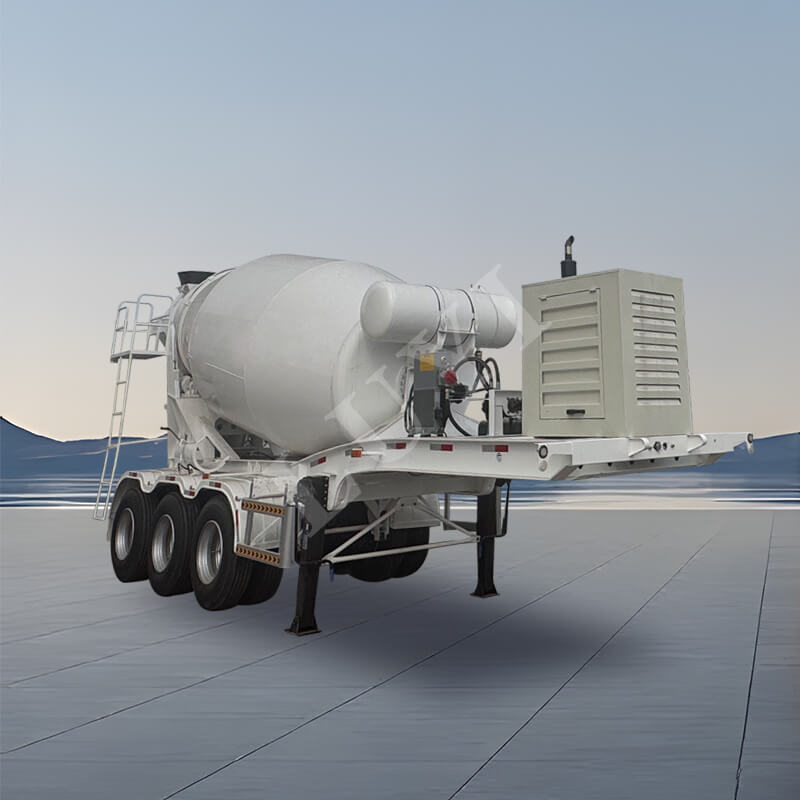 3-achsiger 12-Kubikmeter-Pulvertank-Sattelauflieger