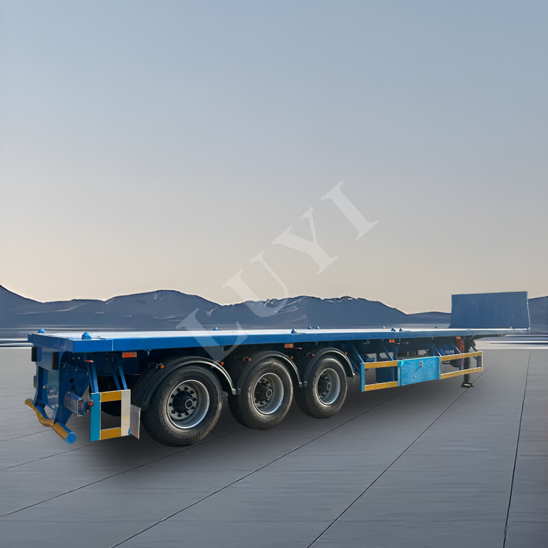 3-achsiger 40-Tonnen-Pritschenauflieger 3-achsiger 40-Tonnen-Pritschenauflieger