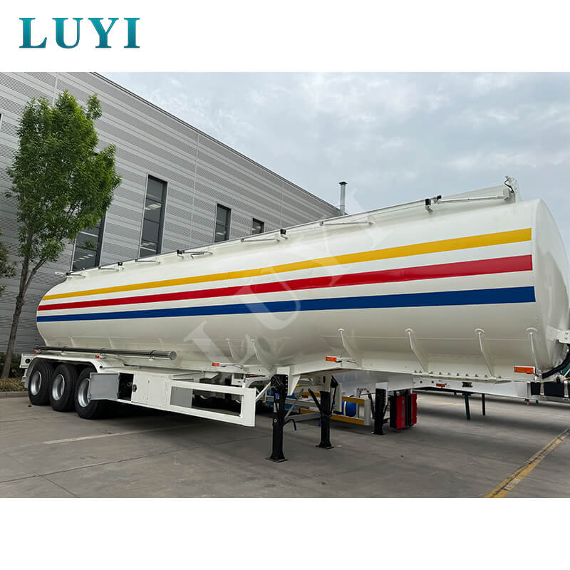 3-achsiger 50.000-Liter-Öltank-Sattelauflieger mit 7 Fächern