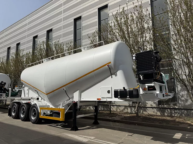 3-Achsen-Kohlenstoffstahlzement-Tanker