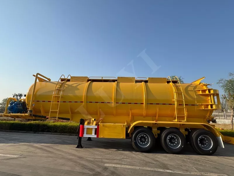 3 Achsenabwassertanker
