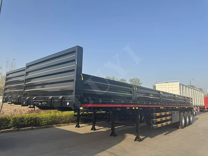 3-Achsen-Seitwand Semi-Trailer