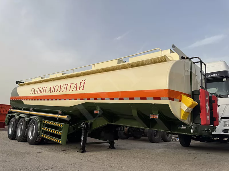 35000 Liter 3 Achs Öl Benzin -Tankstahlanhänger