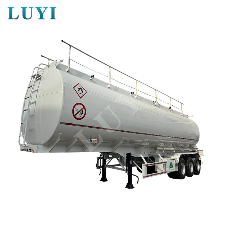 42000-Liter-Aluminium-Kraftstofftank-Sattelauflieger, 3 Achsen
