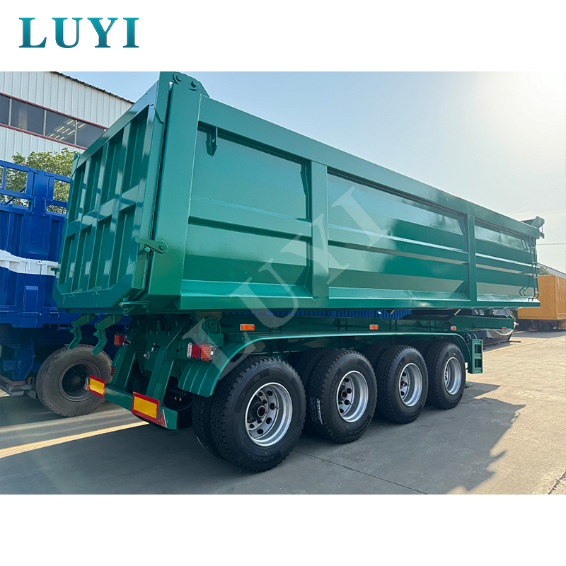 Steigerung der Nutzlasten für Uganda: Wie die 4-Achs-Kippanhänger von LUYI die Effizienz im Bau- und Bergbausektor steigern