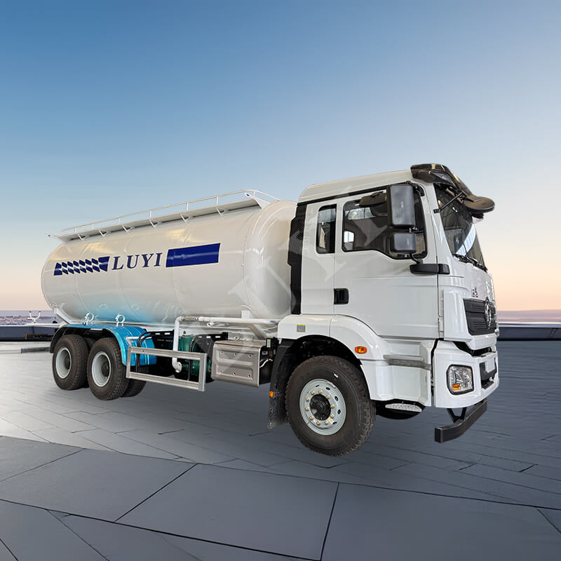 Zementmischer-LKW 6x4 Pulver-Trockenflugasche-Zement-Massentank-Sattelauflieger Zementmischer-LKW 6x4 Pulver-Trockenflugasche-Zement-Massentank-Sattelauflieger