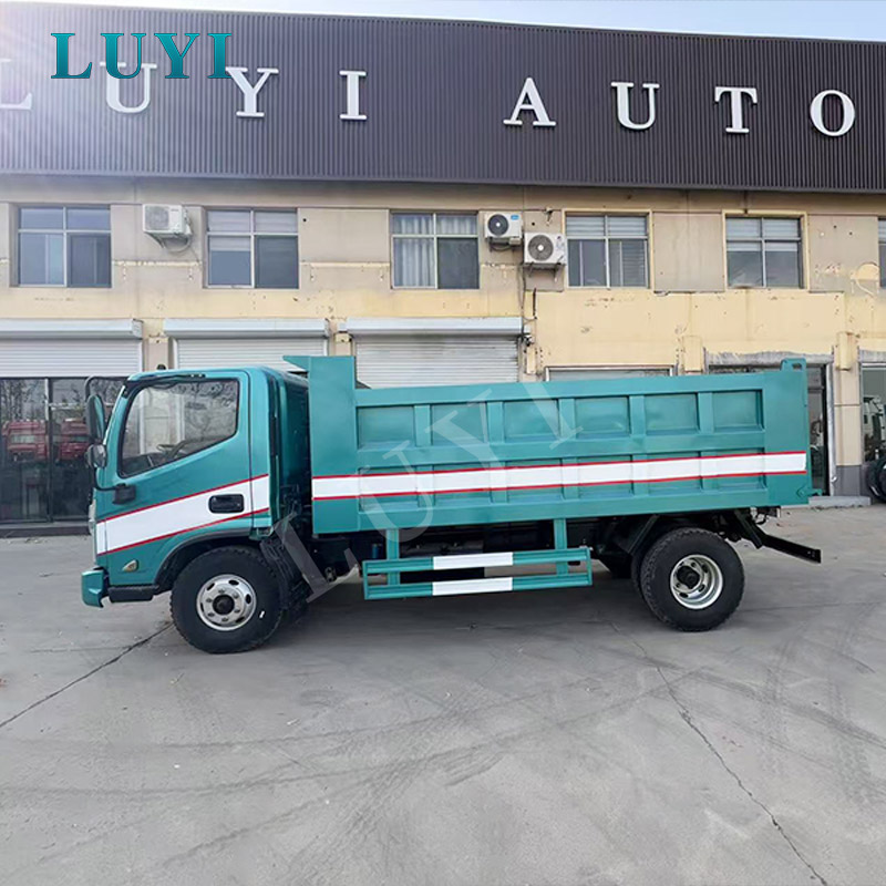 HOWO 4x2 Light Dump Sattelauflieger