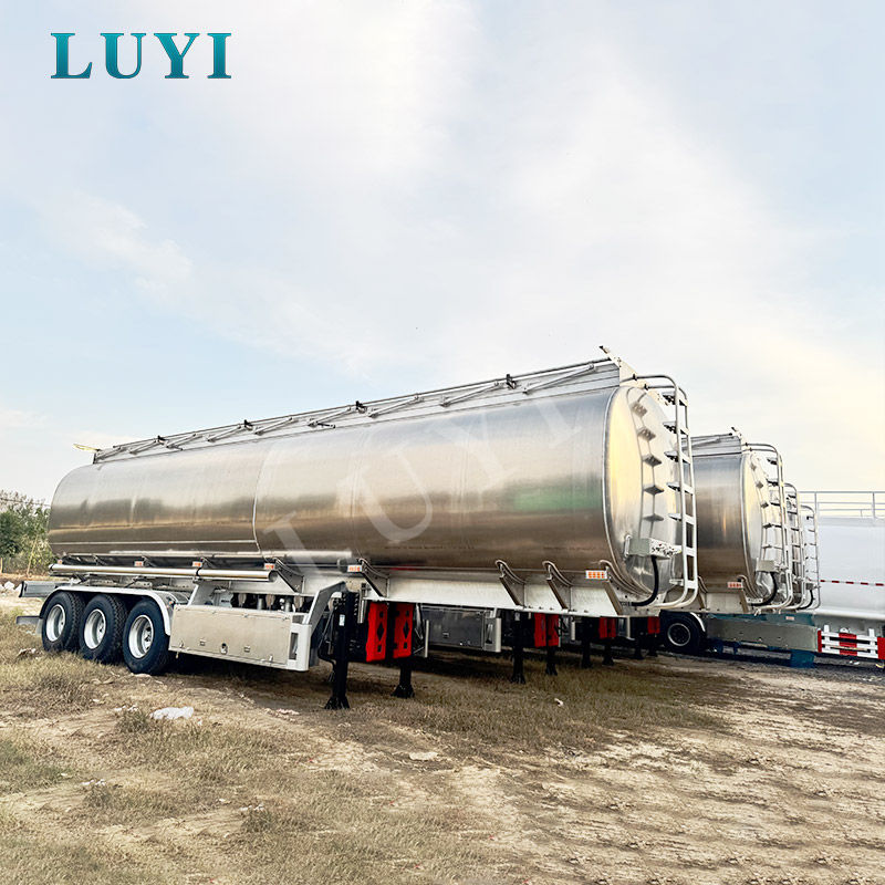 LUYI 48.000L Aluminium-Kraftstofftanker: Mehr transportieren, mehr verdienen, sicher.