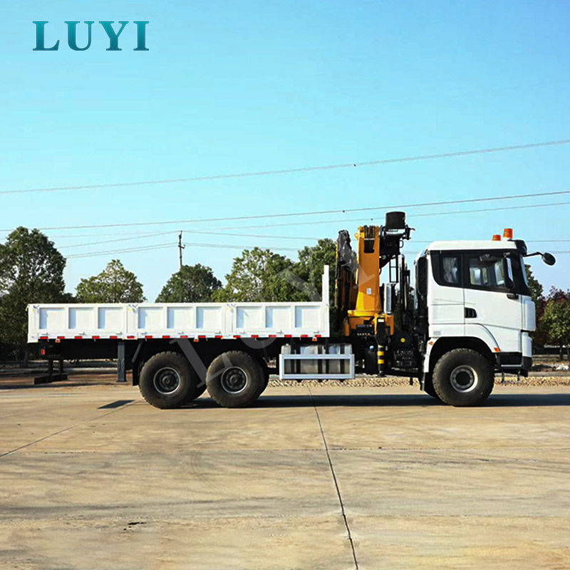 SHACMAN-LKW mit PALFINGER SANY-Kran: Ihr ultimatives All-in-One-Arbeitstier